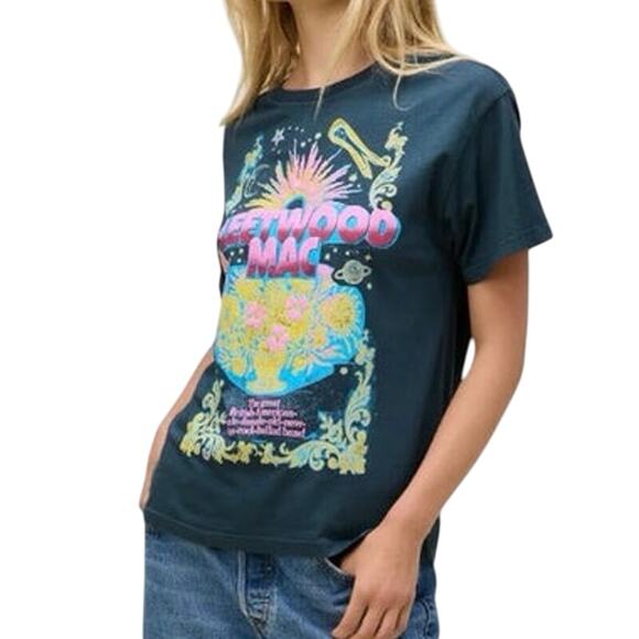 DAYDREAMER Fleetwood Mac Celestial Bouquet Tee Size L New w/ Tag MSRP $88 - Picture 5 of 12